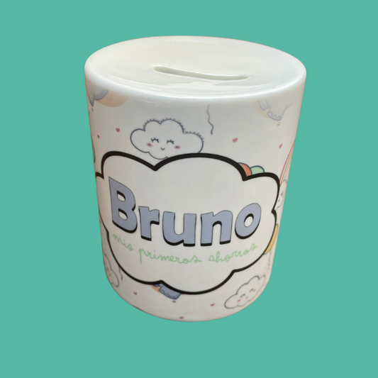 Hucha de Cerámica Personalizada – Con Frases, Nombres o Imágenes