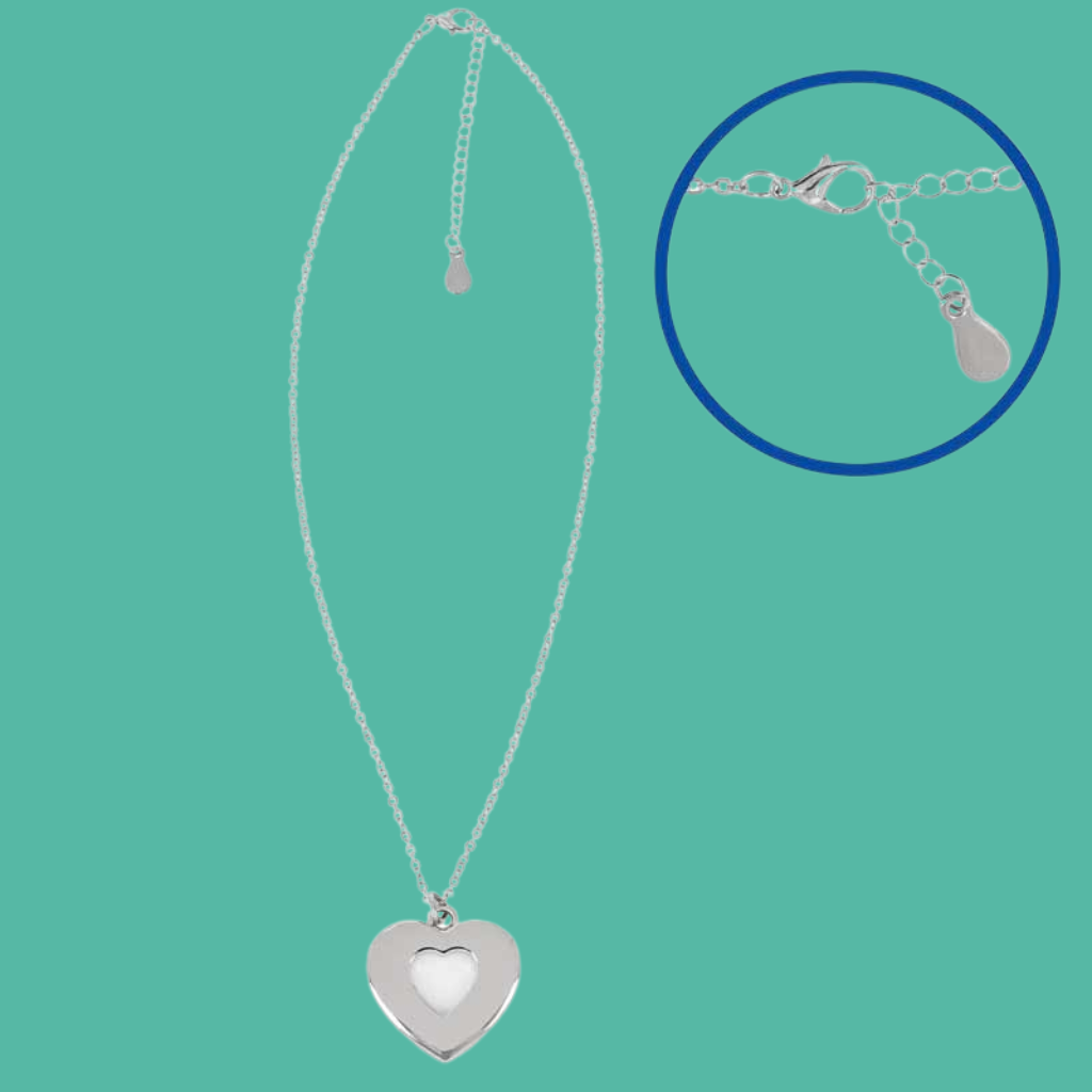 Collar Relicario Corazón Personalizado con Fotografía