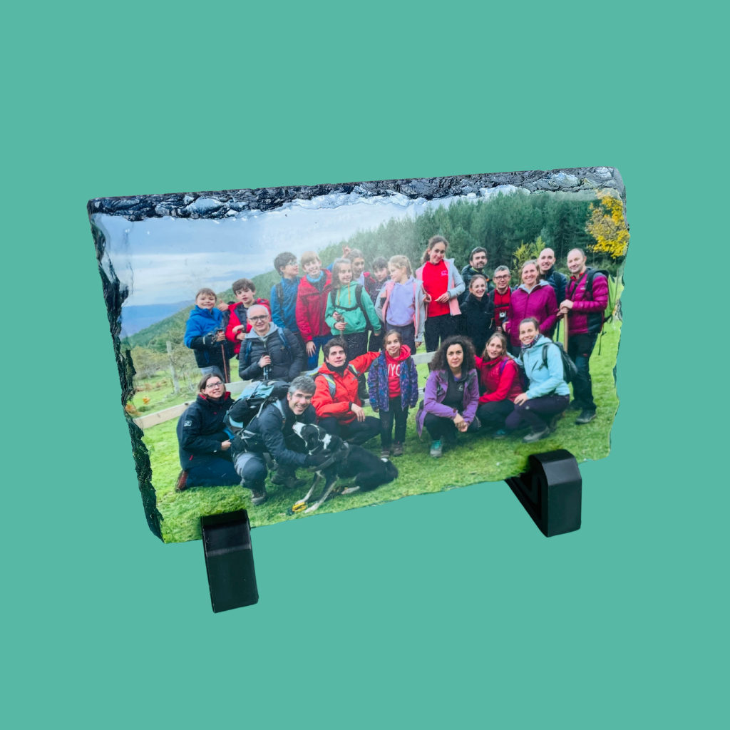 Foto Piedra Personalizada – Impresión en Pizarra con tu Fotografía