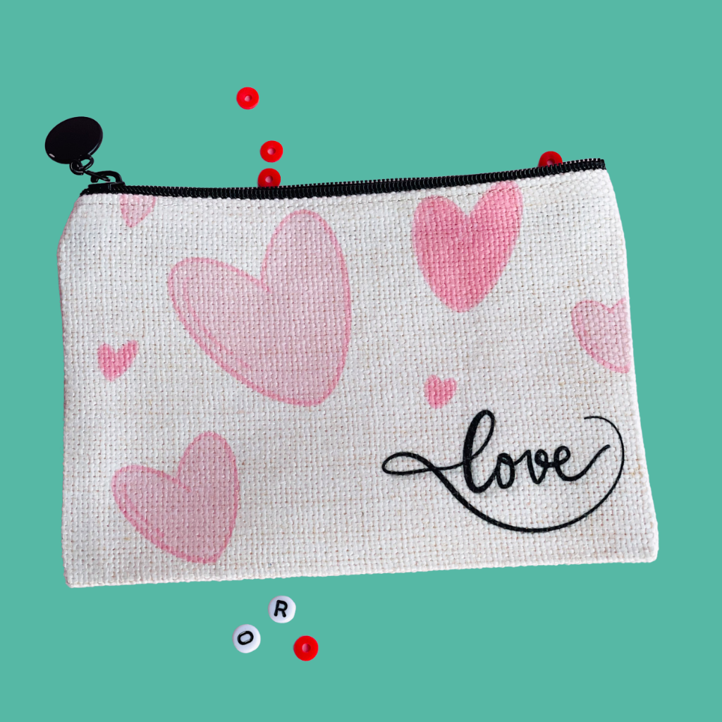 Monedero de Lino Personalizado – Práctico, Natural y Único