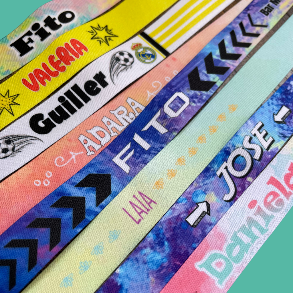 Pulseras Personalizadas de Tela – Diseño a Medida para Eventos, Regalos o Recuerdos