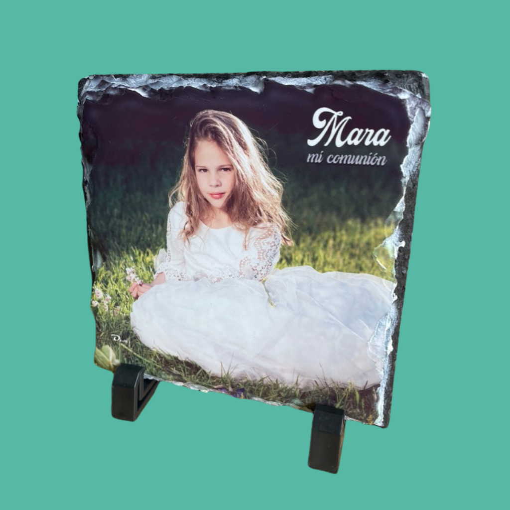 Foto Piedra Personalizada – Impresión en Pizarra con tu Fotografía