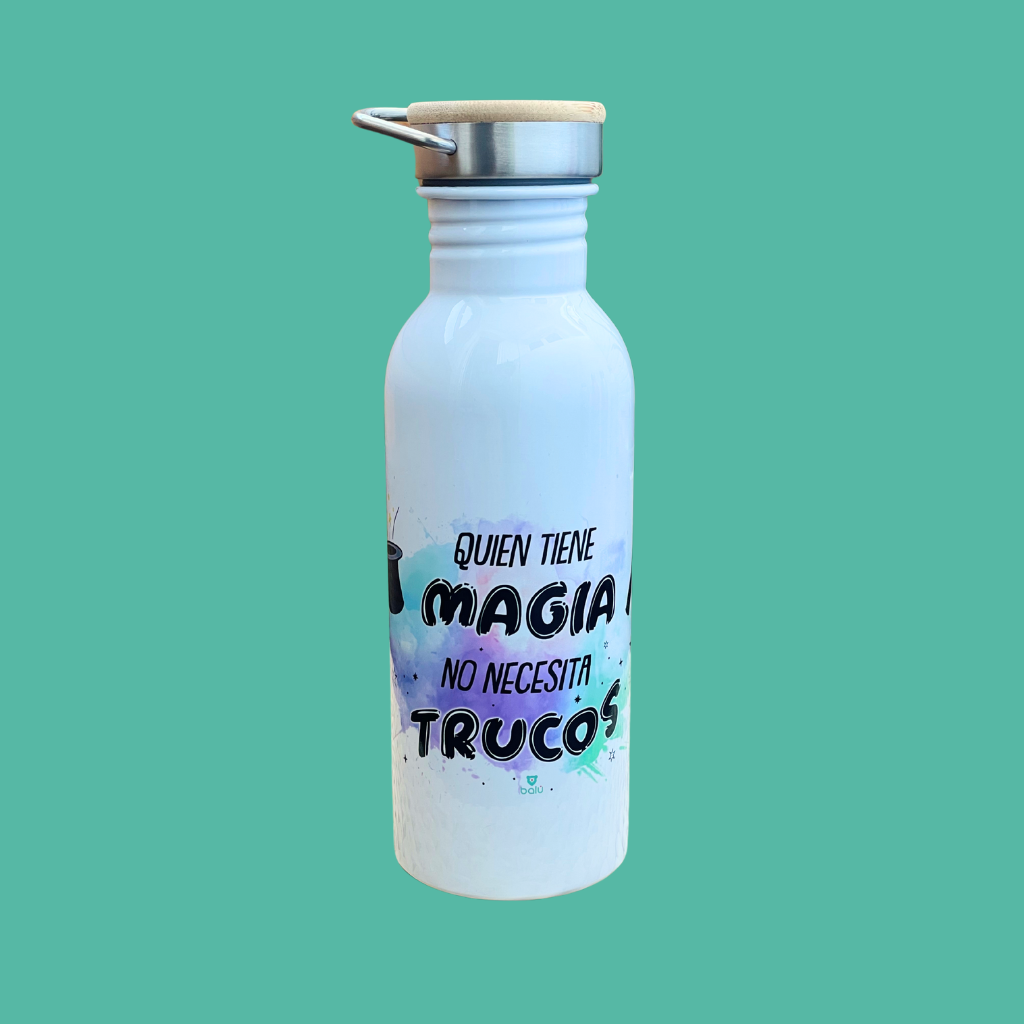 Botella Retro Personalizable – 700 ml Acero Inox