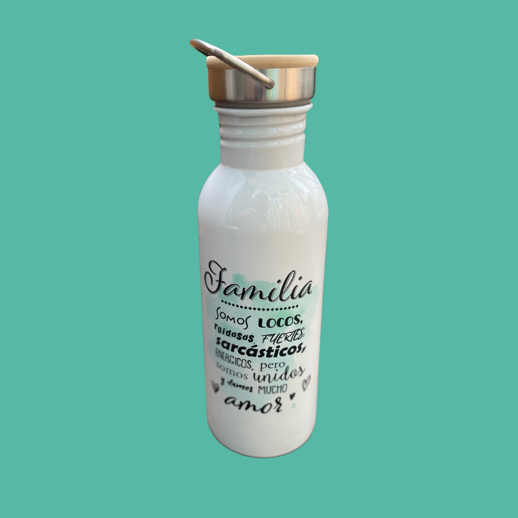 Botella Retro Personalizable – 700 ml Acero Inox