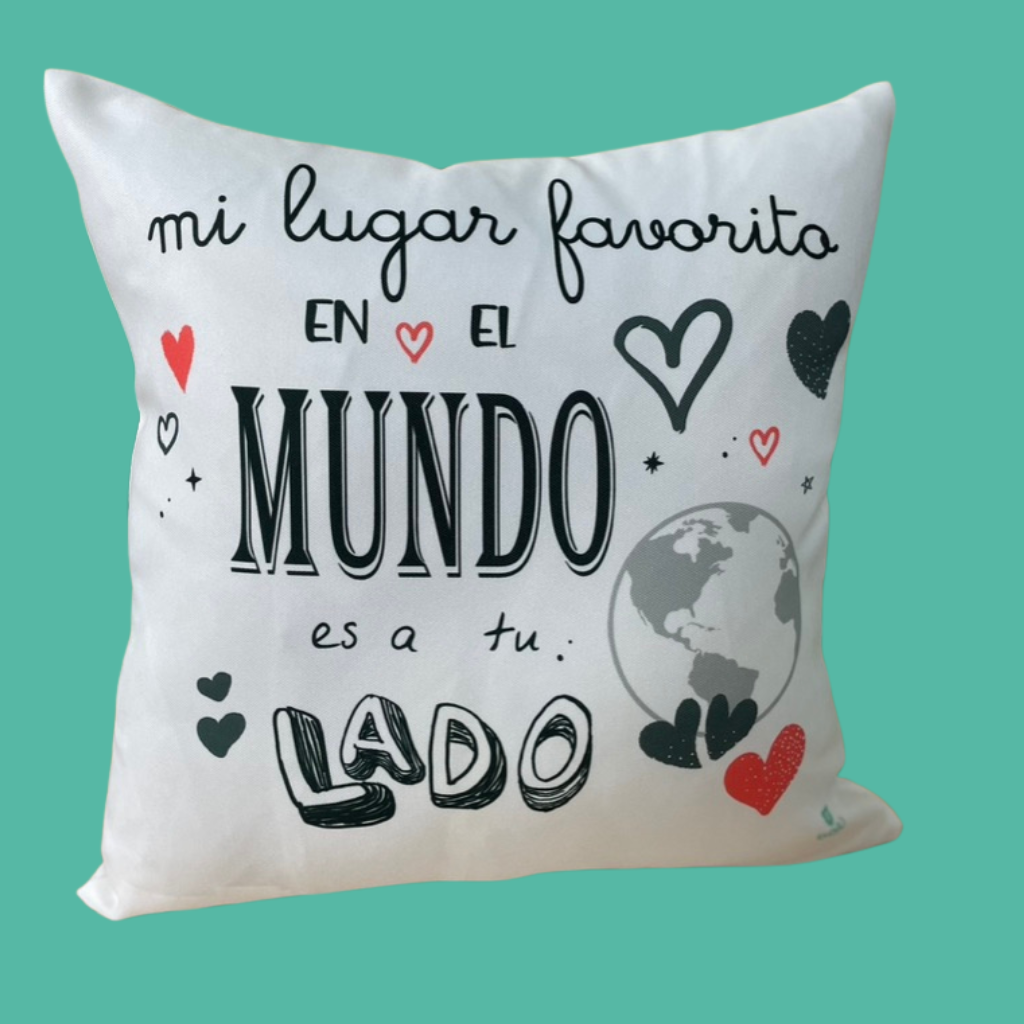 Cojín personalizado 35x35 – Regala comodidad, recuerdos y emociones