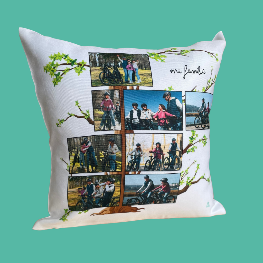 Cojín personalizado 35x35 – Regala comodidad, recuerdos y emociones