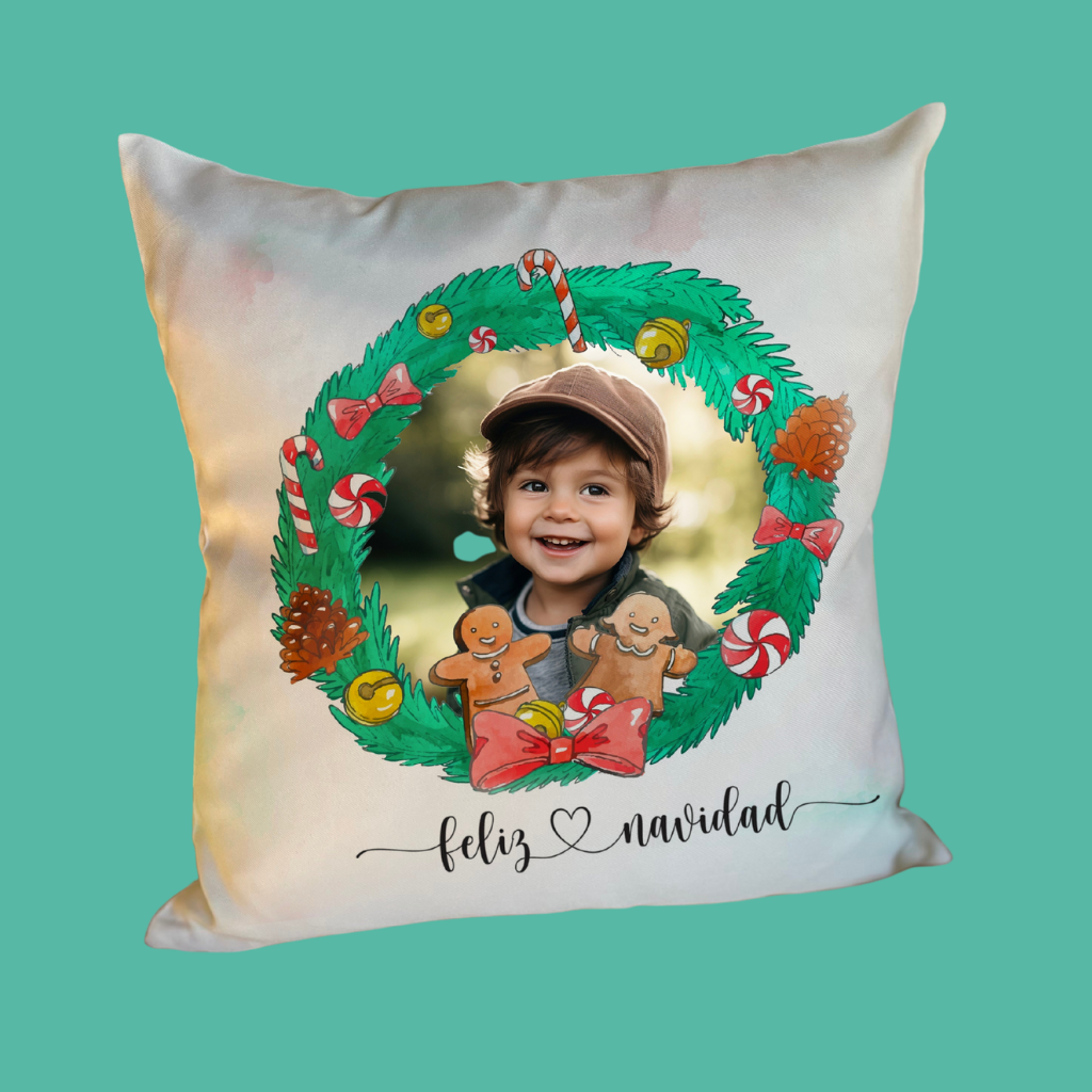 Cojín personalizado 35x35 – Regala comodidad, recuerdos y emociones