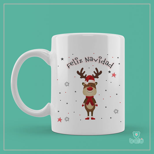 Taza cerámica "Taza Feliz Navidad"