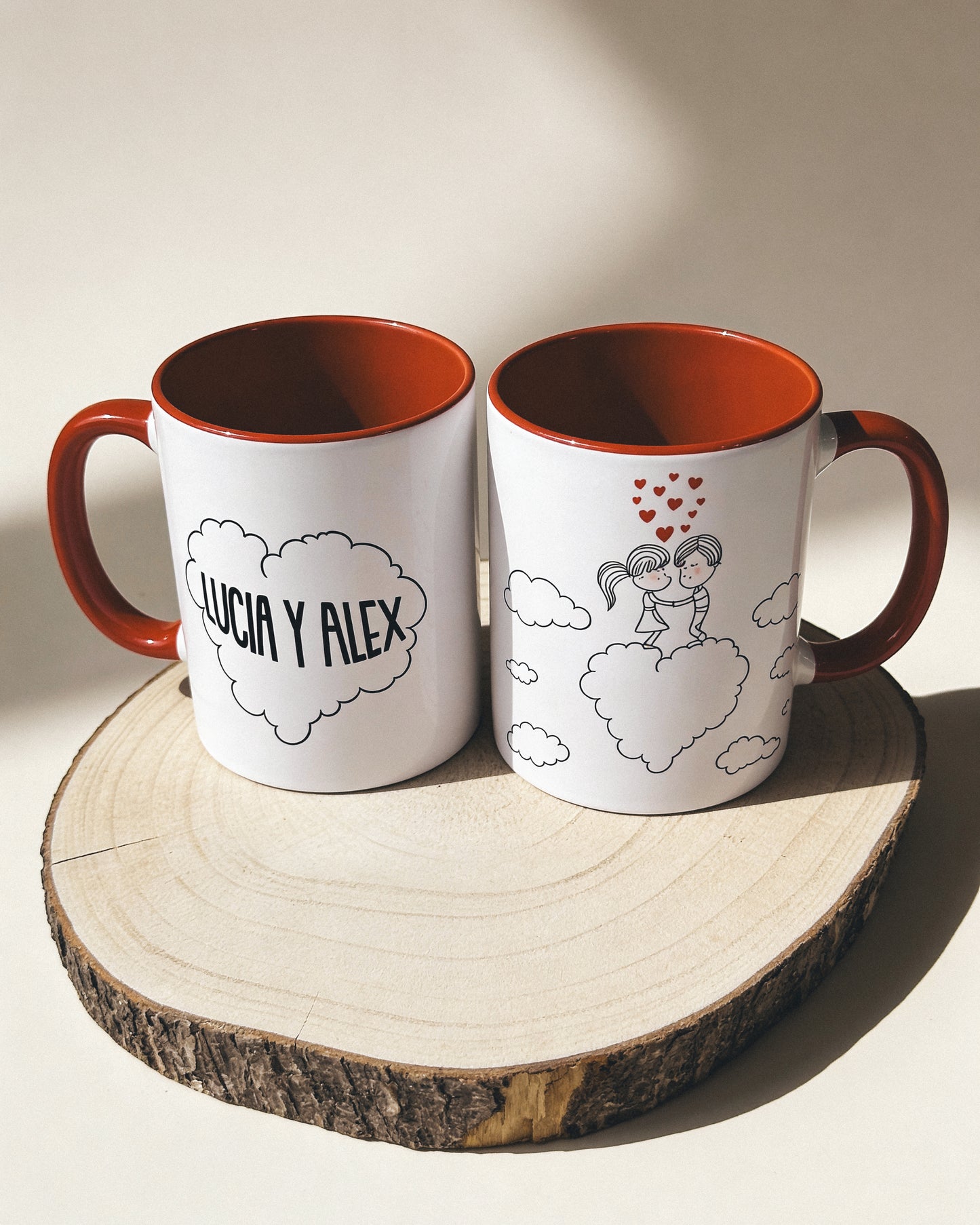 Pack Tazas Personalizadas Pareja San Valentín – regalo pareja