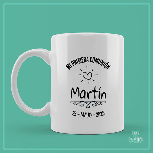 Taza cerámica "Taza mi primera comunión"