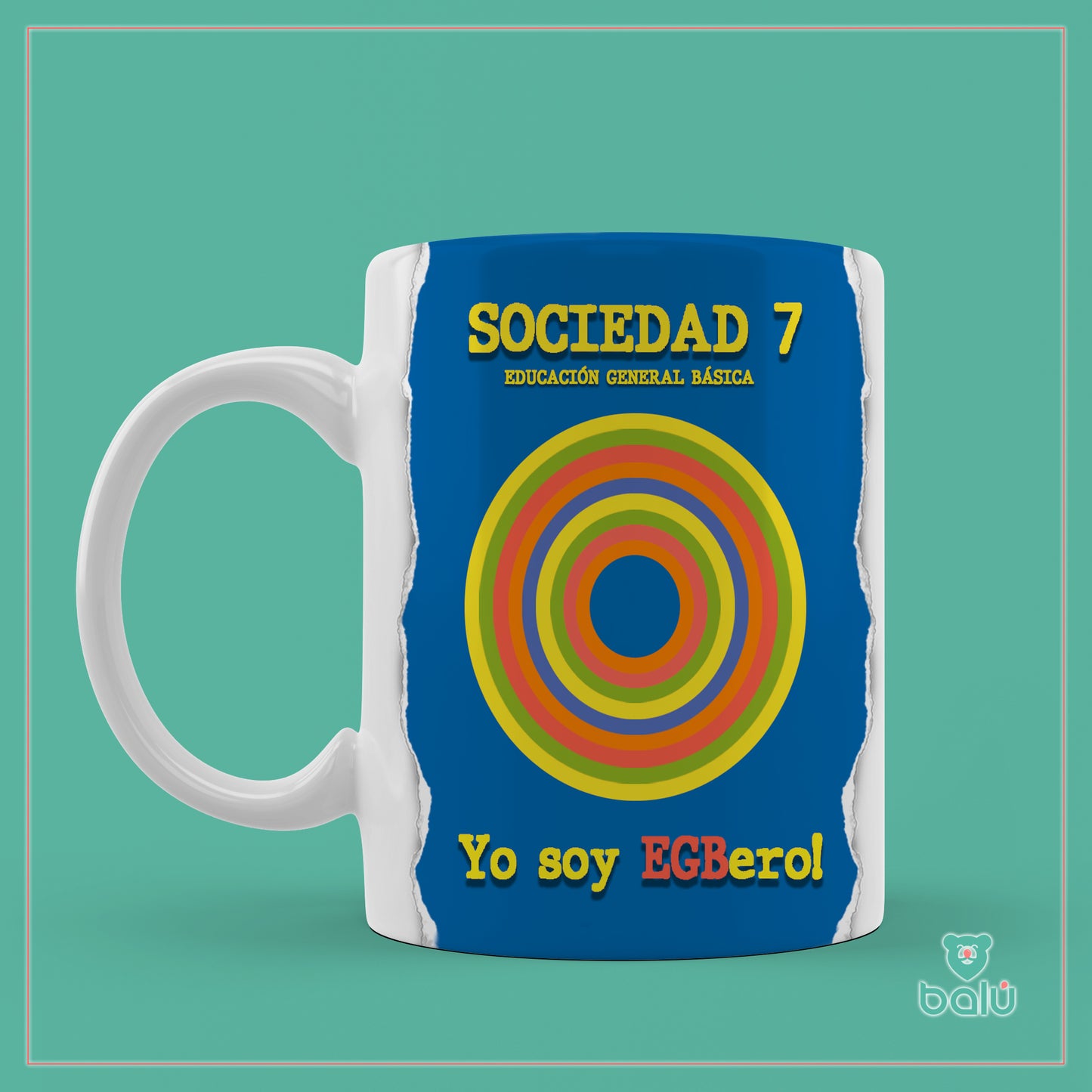 Taza cerámica "Taza Sociedad EGB"
