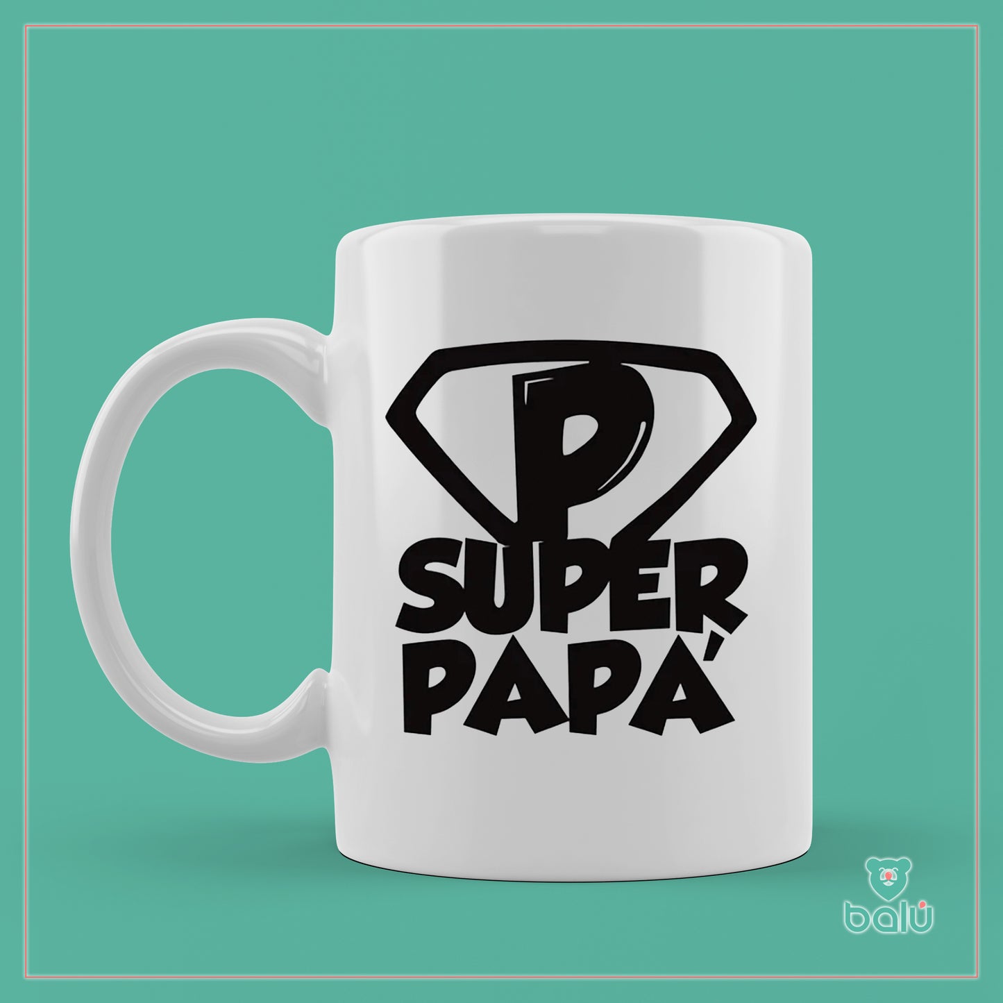 Taza cerámica "Taza super Papá"