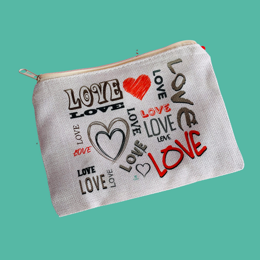 Estuche Neceser Personalizado de Tela Tipo Lino – Elegante, Funcional y Único