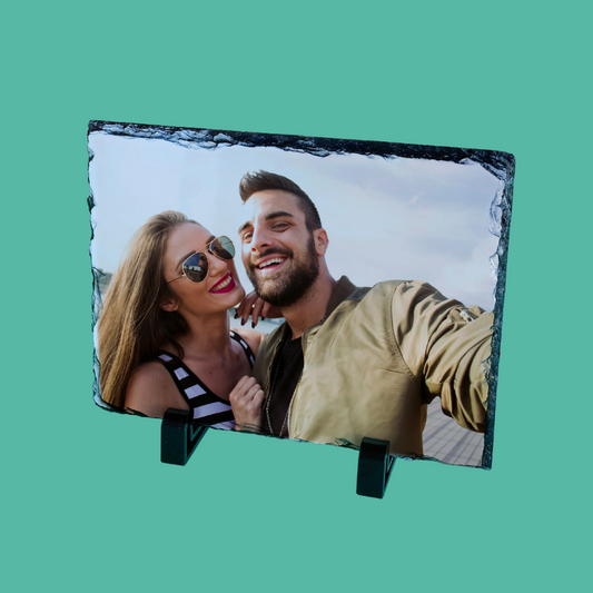 Foto Piedra Personalizada – Impresión en Pizarra con tu Fotografía