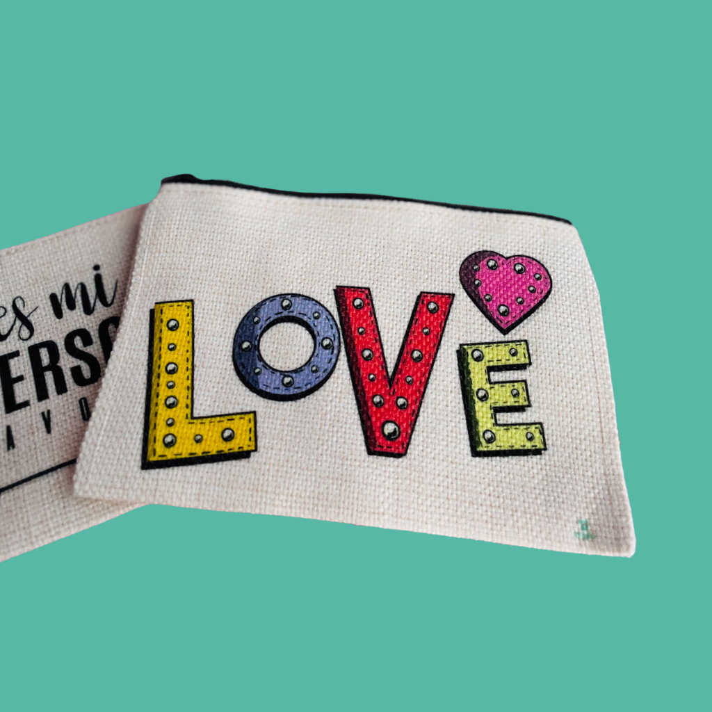 Monedero de Lino Personalizado – Práctico, Natural y Único
