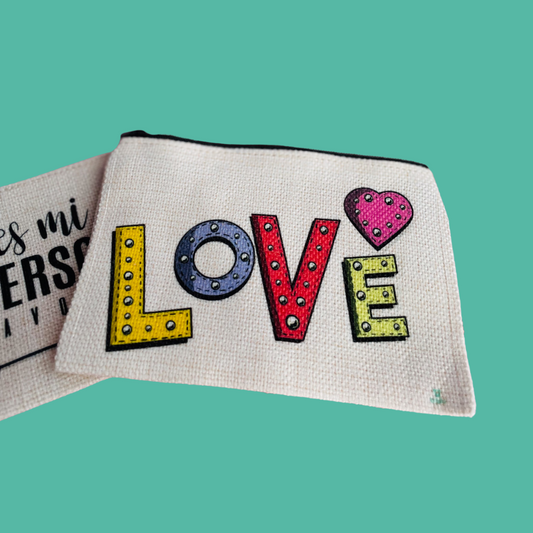 Monedero de Lino Personalizado – Práctico, Natural y Único