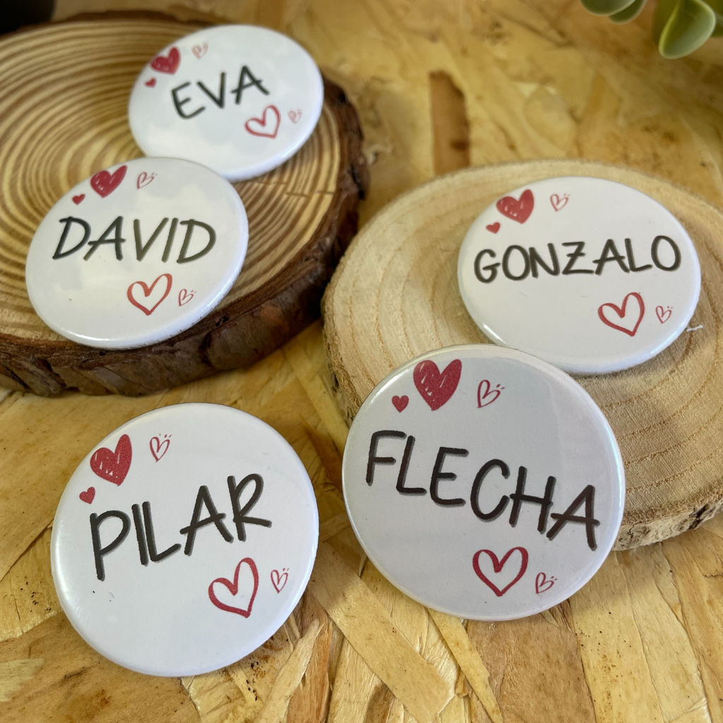 Chapas Personalizadas – Alfiler (59 mm)
