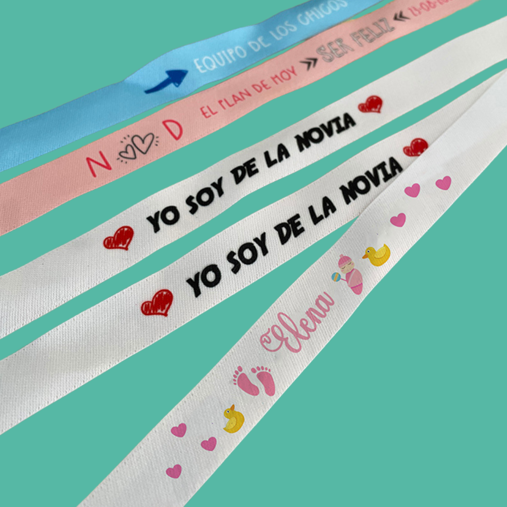 Pulseras Personalizadas de Tela – Diseño a Medida para Eventos, Regalos o Recuerdos