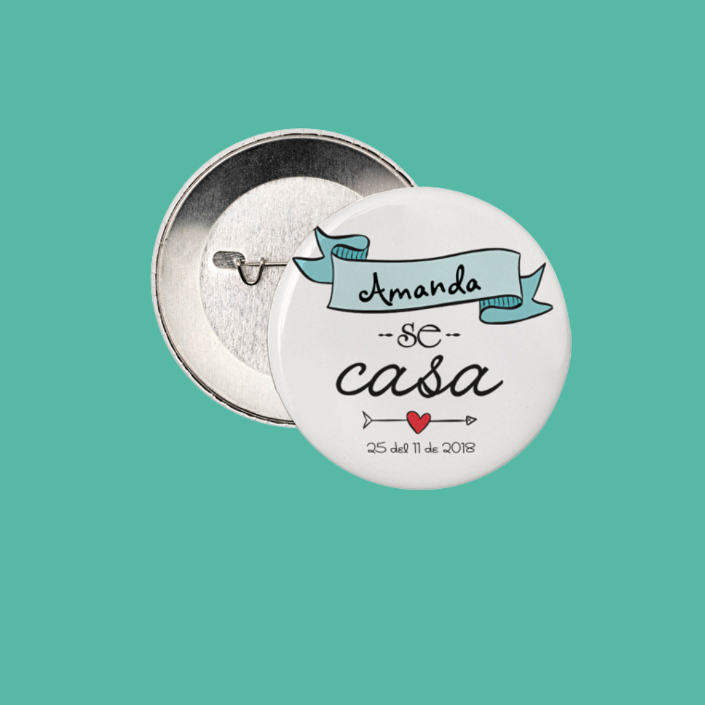 Chapas Personalizadas – Alfiler (59 mm)