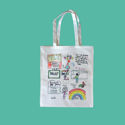 Bolsa Tote Bag Personalizada · Tu Foto, Diseño o Mensaje