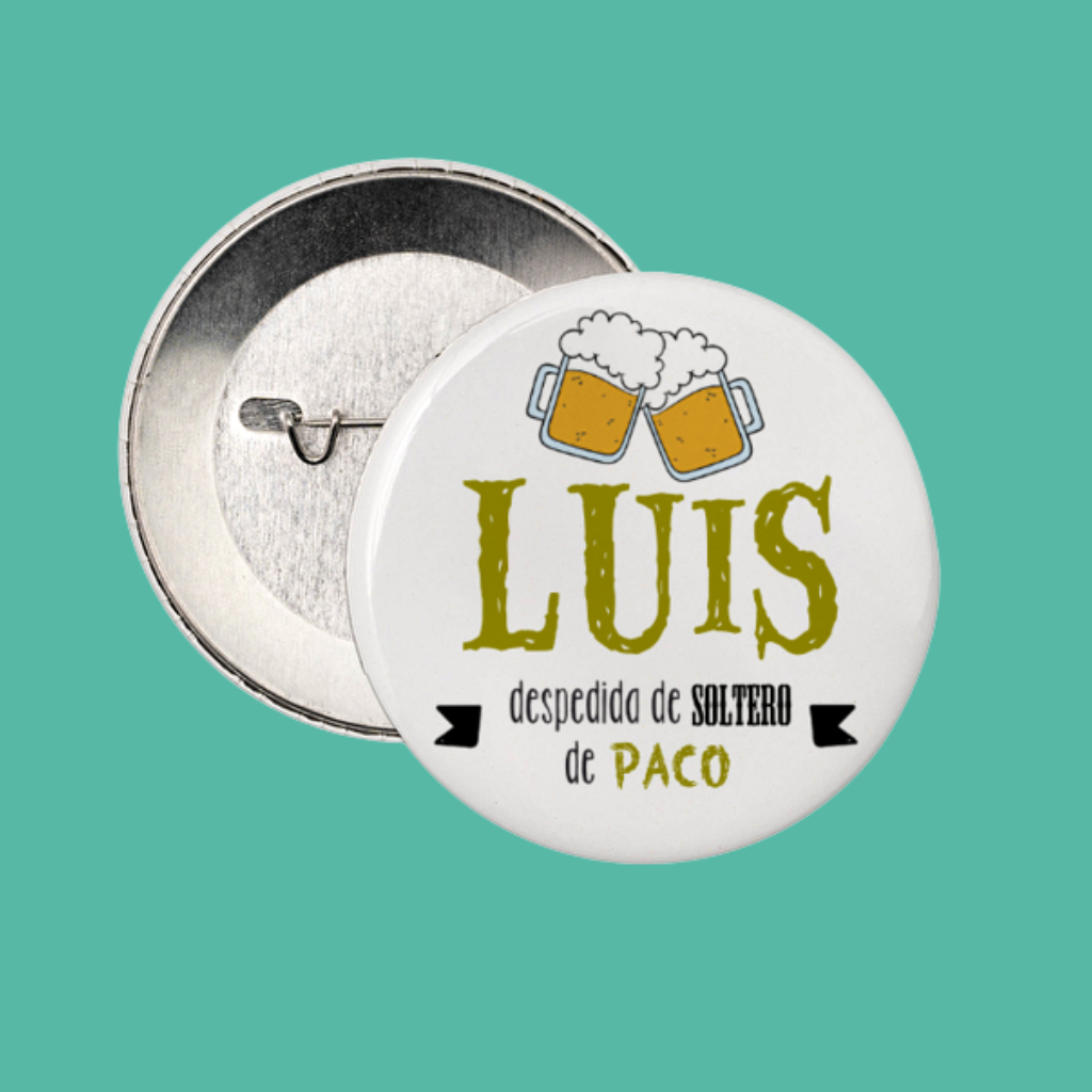 Chapas Personalizadas – Alfiler (59 mm)