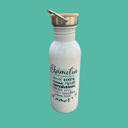 Botella Retro Personalizable – 700 ml Acero Inox
