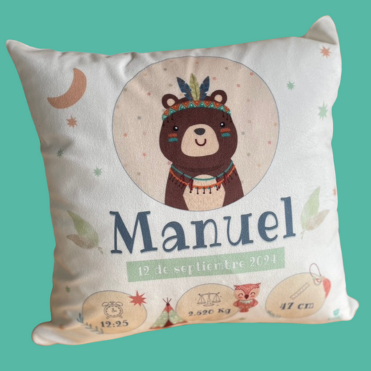 Cojín personalizado 35x35 – Regala comodidad, recuerdos y emociones