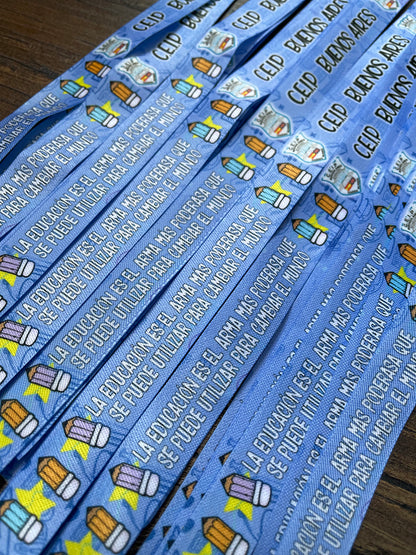 Pulsera de Tela Personalizada · Para Todo Tipo de Eventos y Celebraciones