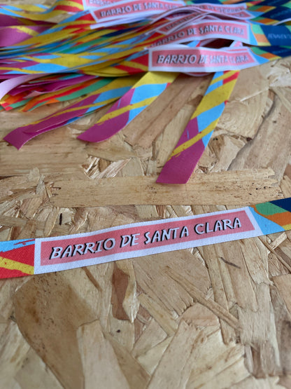 Pulsera de Tela Personalizada · Para Todo Tipo de Eventos y Celebraciones