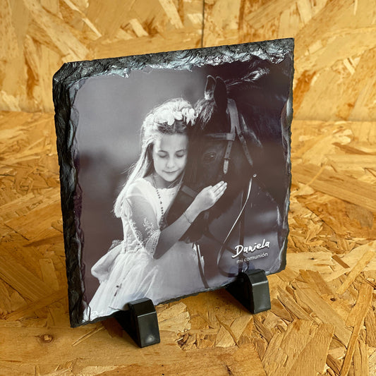Foto Piedra Personalizada con tu Fotografía y Texto