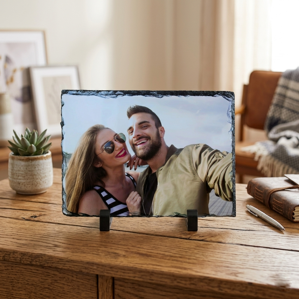 Foto Piedra Personalizada con tu Fotografía y Texto