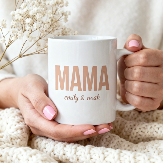 Taza de Cerámica Personalizada con Foto y Texto · Regalo Original