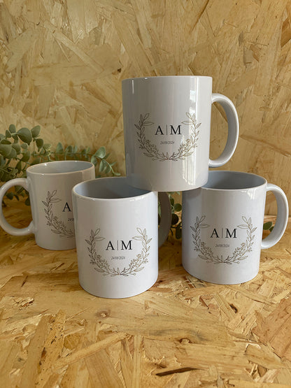 Tazas Personalizadas para Invitados · Bodas, Bautizos y Comuniones